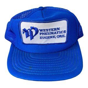Vintage Sportcap SnapBack Hat Western Pneumatics Eugene Oregon